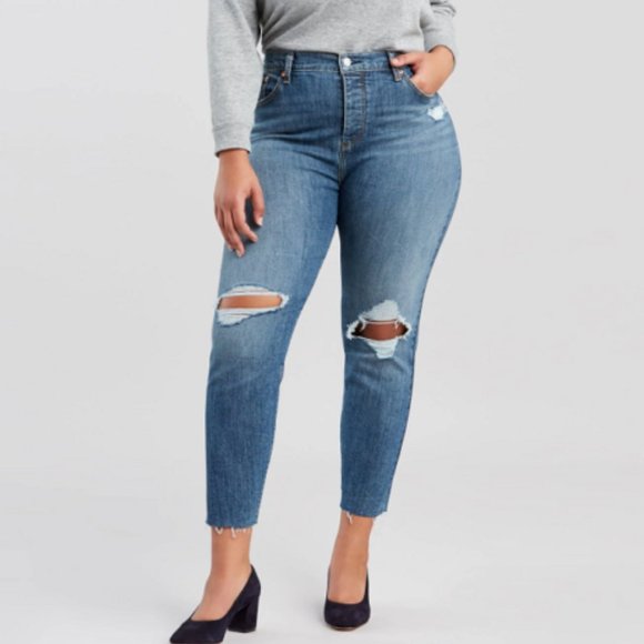 Levi's Denim - Levi's Women's Wedgie Skinny Fit High Rise Levis Jeans Plus Size 24W